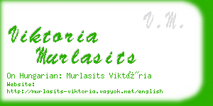 viktoria murlasits business card